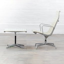 Herman Miller Ea116 + Fußhocker Salon-Set