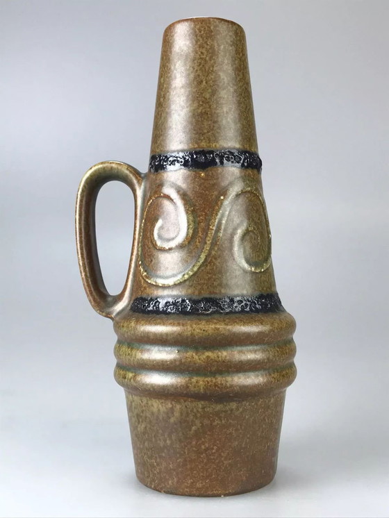 Image 1 of 60s 70s vaas tafelvaas bloemenvaas keramiek vaas keramiek space age design