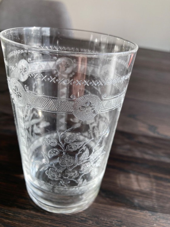 Image 1 of antique water or beer glasses