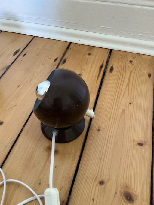 Vintage oogbollamp uit het ruimtetijdperk van ABO Randers – tafellampen, Metal (photo 2 of 9)