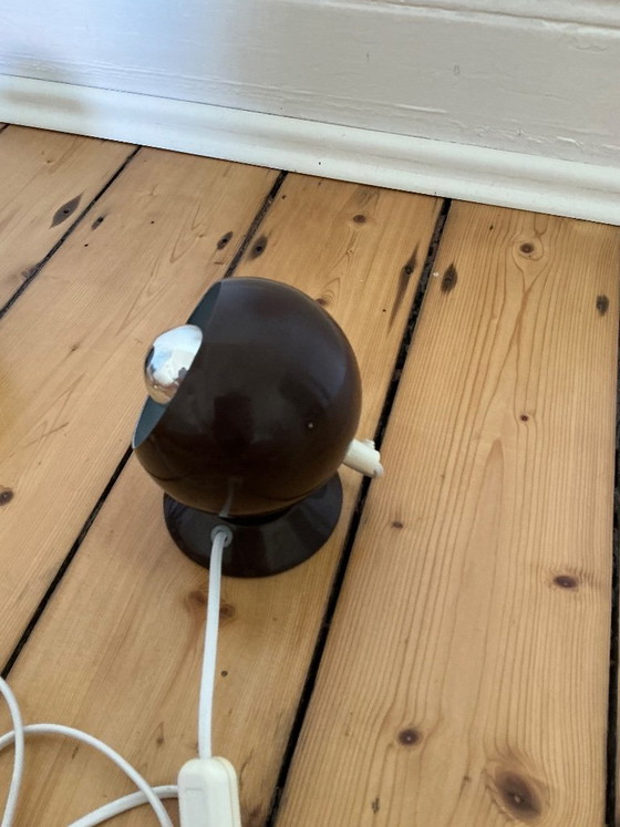Vintage Eyeball Lamp Space Age by ABO Randers – Table lamps, Metal (photo 2 of 9)