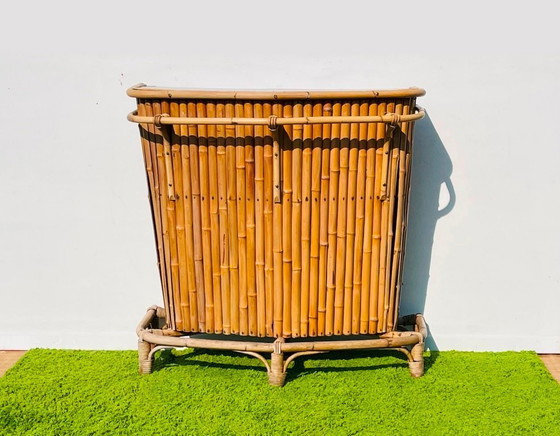 Image 1 of Bamboe ' Tiki ' bar ~ Vintage 50s ~ Balie