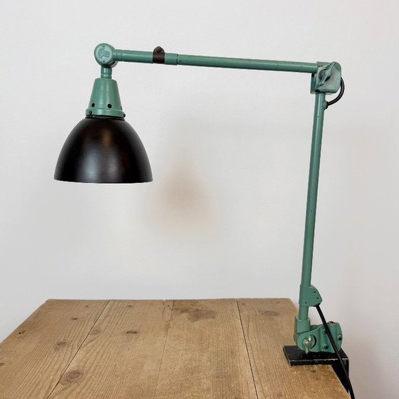 Green Industrial Workshop Desk Lamp by Curt Fischer for Midgard, 1950s – Table lamps, Plastic, Iron (photo 7 of 23)