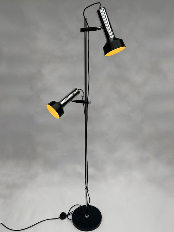 Vintage Staff Leuchten L401 Floor Lamp | Double Adjustable Spotlights | Space Age | 1970s – Floor lights (photo 3 of 10)
