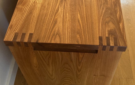 Image 1 of Scrivania in pietra Chapo B19 Olmo massello 1980