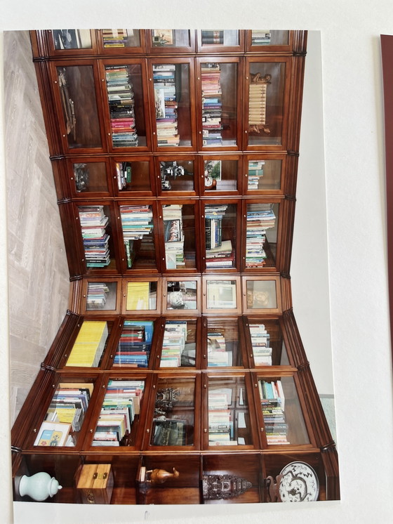 Image 1 of Klassieke stapelbare bibliotheekkast
