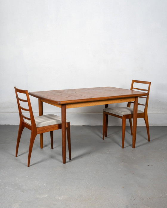 Image 1 of Entendable Dining Table By Meredew Made Of Teak