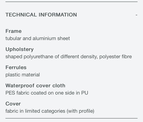 Image 1 of Conjunto de exterior Borea de B&amp;B Italia (3 sofás y sillón)