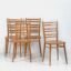 Sedie da pranzo vintage (c.1950). Set di 4 pezzi #3 – Wood, Retro (photo 9 of 9)
