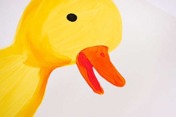 Image 1 of Leef elke dag alsof het je eerste is - David Shrigley - Poster 50 × 70 cm