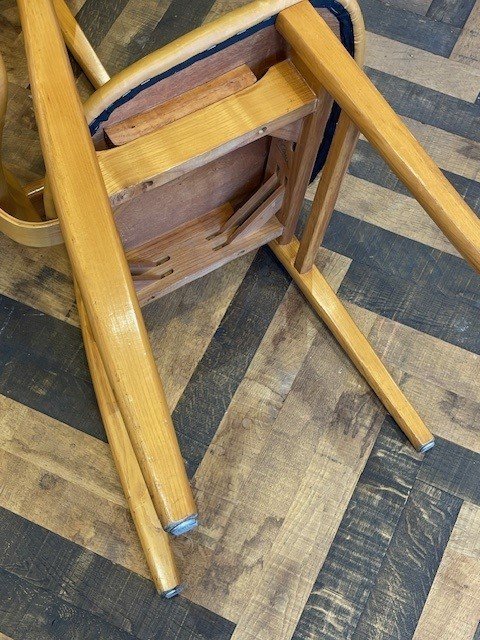 Image 1 of 4 Domus Lederstühle von Ilmari Tapiovaara