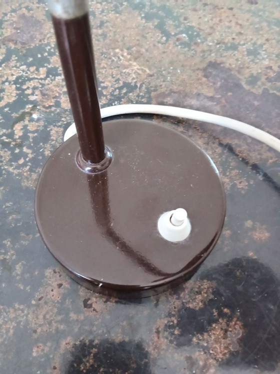 Vintage articulated Desk lamp – Metal, Chrome (photo 3 of 6)