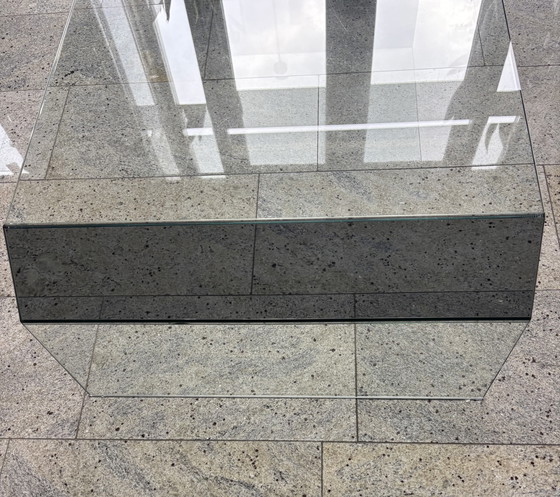 Image 1 of Mesa de centro de cristal