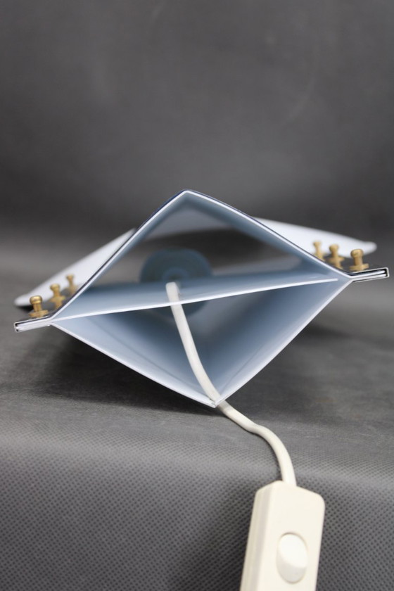 Image 1 of 1980 Samuel Parker "Moon" tafellamp voor Slamp, Italië