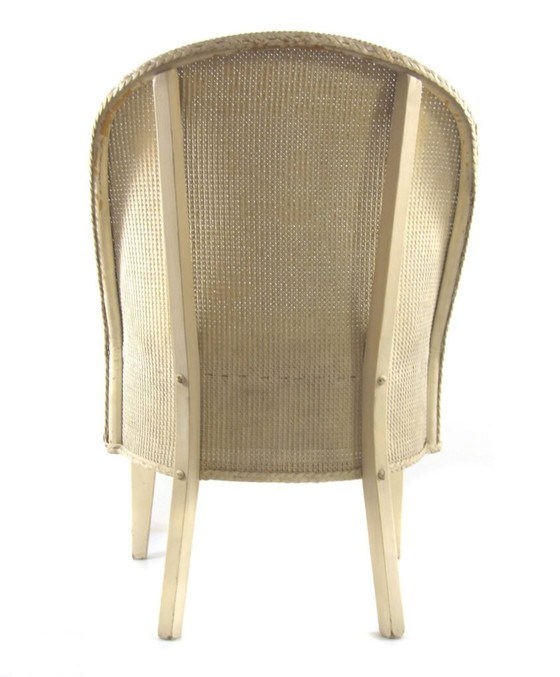 Sedia stile Lloyd Loom Studio con cassetto – Poltrone, Vintage (photo 21 of 40)
