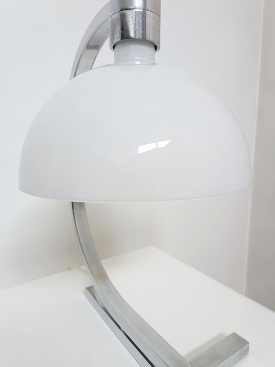 AM/AS-Lampe von F. Albini, A. Piva und F. Helg für Sirrah, 1960er Jahre – Tischlampen, Glass (photo 9 of 12)