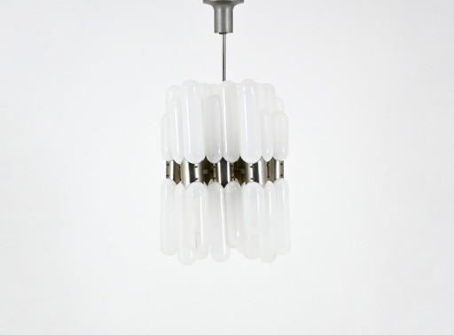 "Torpedo" hanglamp van Carlo Nason voor Mazzega, jaren 60