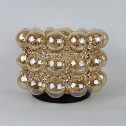 Vintage Bubbel wandlamp/plafondlamp – Glashütte Limburg – Helena Tynell – Ø 26 cm – Duitsland - plafonnière