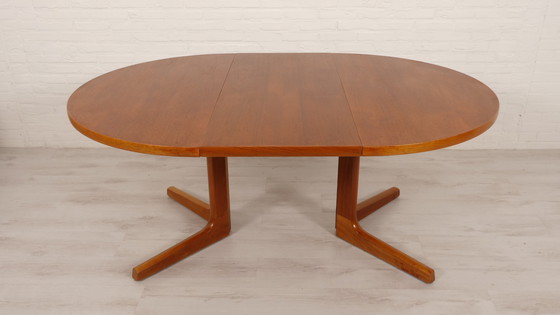 Image 1 of Vintage Round Dining Table | Teak | Extendable