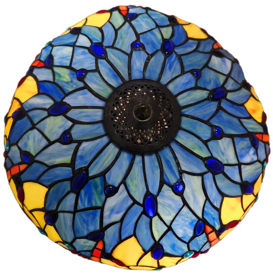 Image 1 of Beautiful Tiffany-style table lamp 61x40