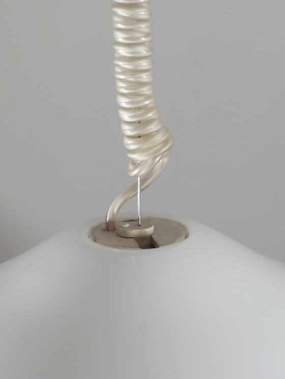 Image 1 of Vintage Mid Century Leucos Designer Deckenlampe Pendelleuchte Italien 