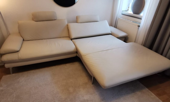 Divano angolare ARZONA di Dieter Knoll in pelle beige – Divani angolari, Leather, Metal (photo 18 of 25)