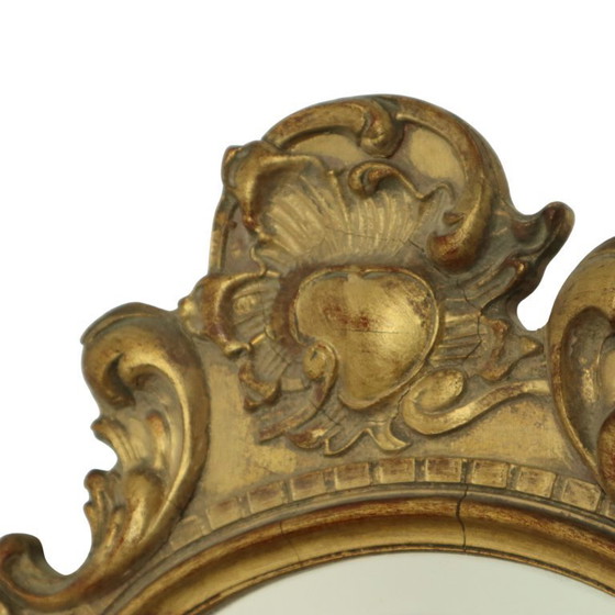 Image 1 of Facet-cut Gold Leaf Mirror Deknudt