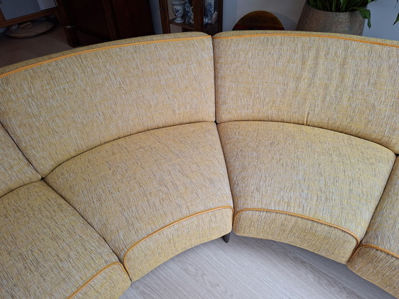 Image 1 of Leolux Pode Melloo 6 persoons ronde hoekbak