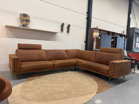 Image 1 of Leolux Bellice Hoebank Danza Mocha leather