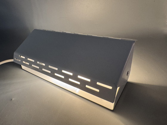 Image 1 of Lampada da parete/lampada da comodino bianca anni '70