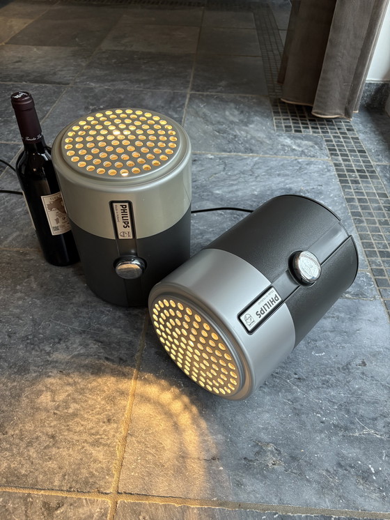 Image 1 of 2x Lampade a sospensione vintage Philips (anni '80)