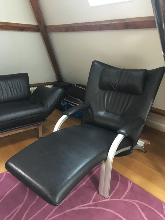 Image 1 of De Sede DS-140 zwart leer Select