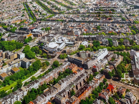 Image 1 of Ámsterdam en Panorama 2020 en Dibond
