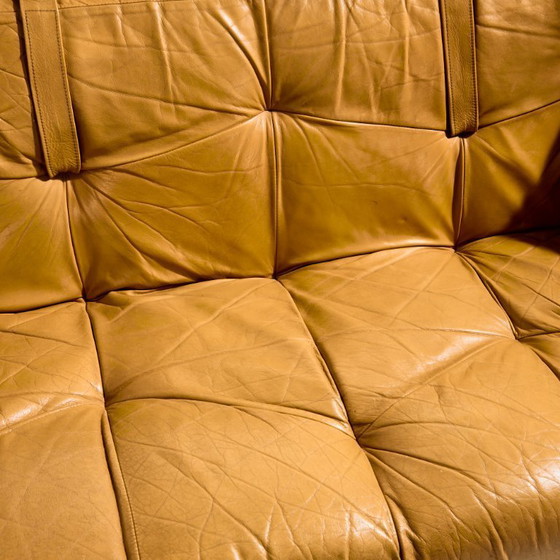 Image 1 of MK11777 MP-091 leren sofaset van Percival Lafer, set van 6
