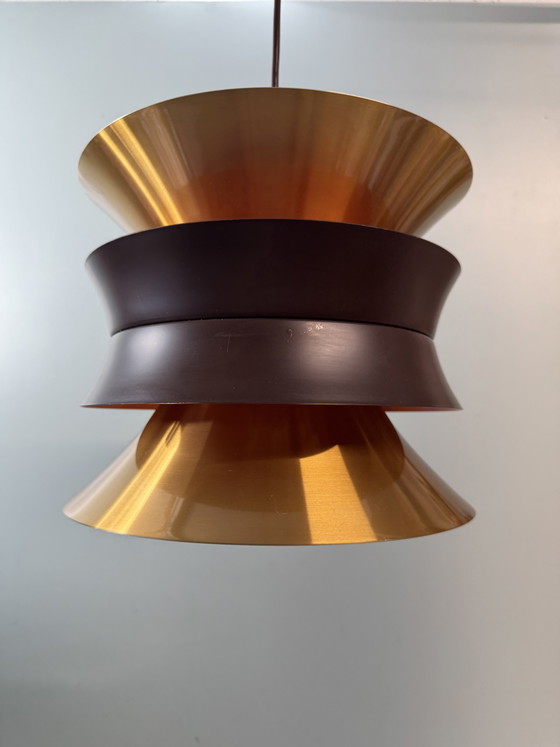 Prachtige Vintage Mid-Century Hanglamp Deens Design – Hanglampen, Metal (photo 13 of 15)