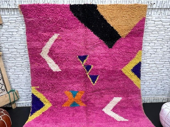 Handgeknüpfter rosa Teppich 300x200 – Teppiche & Läufer, Wool (photo 6 of 8)