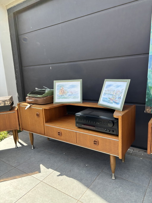 Scandinavian teak set - 1970s