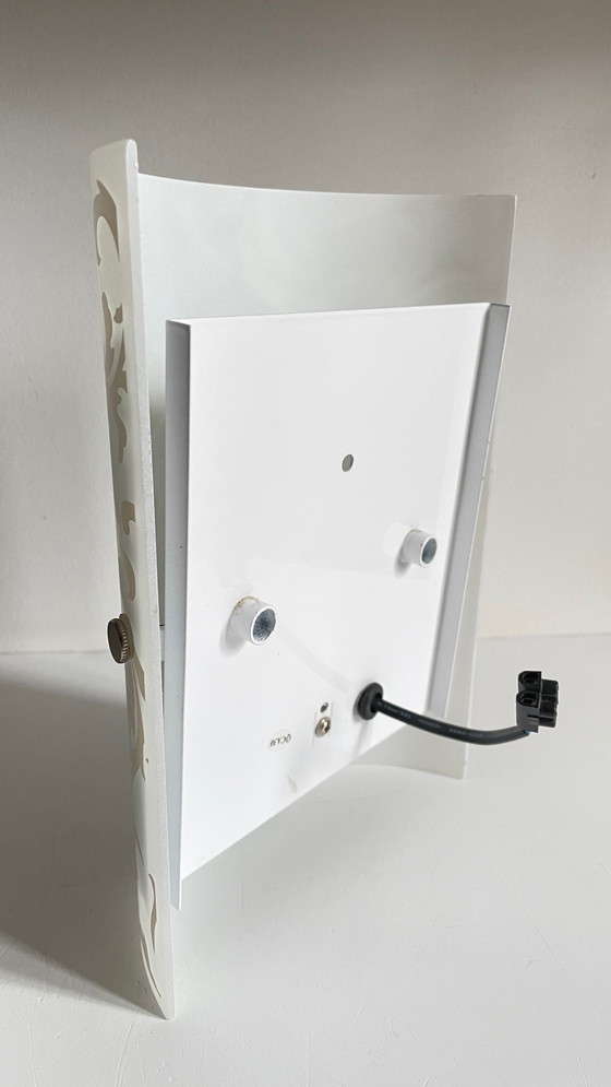 Image 1 of Polished and Silk-screened Glass Wall Lamp by Eglo