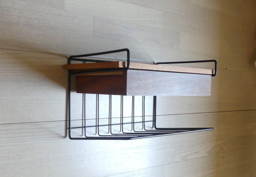 Console murale avec tiroir, étagère pour téléphone, meuble d'entrée, bois, Ilse Möbel UK2aeb