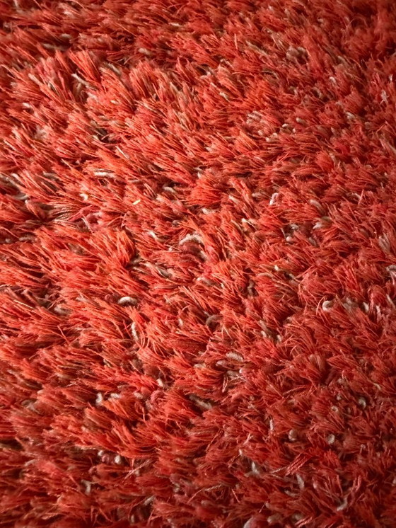Image 1 of New Zealand wool rug from Carpet Sign - composite red