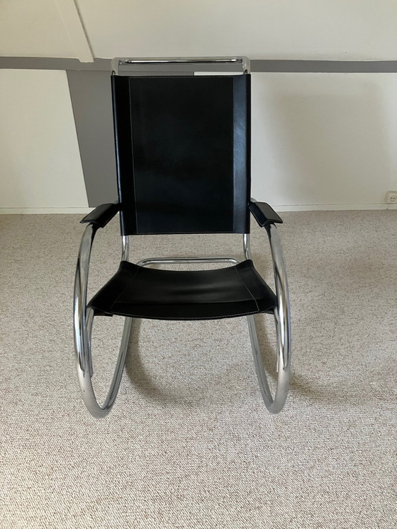 Image 1 of Sedia a dondolo Bauhaus Mies van der Rohe