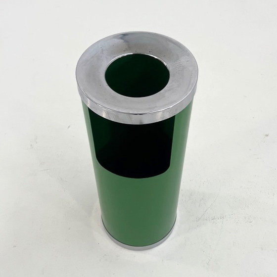 Image 1 of Portaombrelli verde in metallo, anni '70