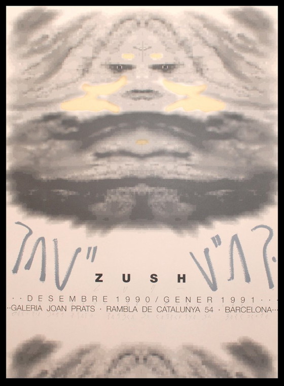 Image 1 of Zush, Alberto Porta - Galeria Joan Prats - Manifesto della mostra