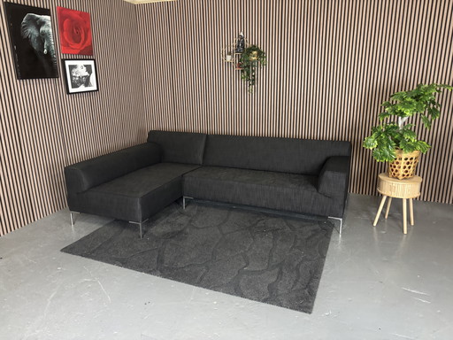 FREE DELIVERY Design on Stock Bloq Lounge Sofa Anthracite 275x180 REFURBISHED