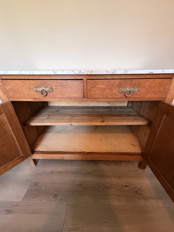 Image 1 of Vintage marble chest of drawers