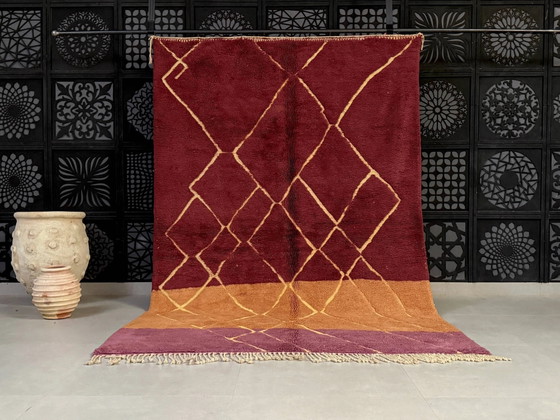 Tappeto Beni Ourain 2.4/1.6m - Tappeto marocchino in lana su misura – Tappeti, Wool, Chrome, Modern (photo 9 of 9)