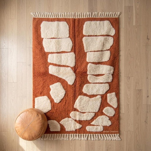 Prächtiger, handgefertigter Berberteppich, 250 x 150 cm – vloerkleden en tapijten, Wool (photo 2 of 6)