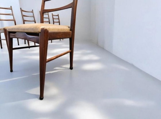 Image 1 of Louis can Teeffelen – Sedie da pranzo "Kopenhagen" (Wébé, 1950, olandese)