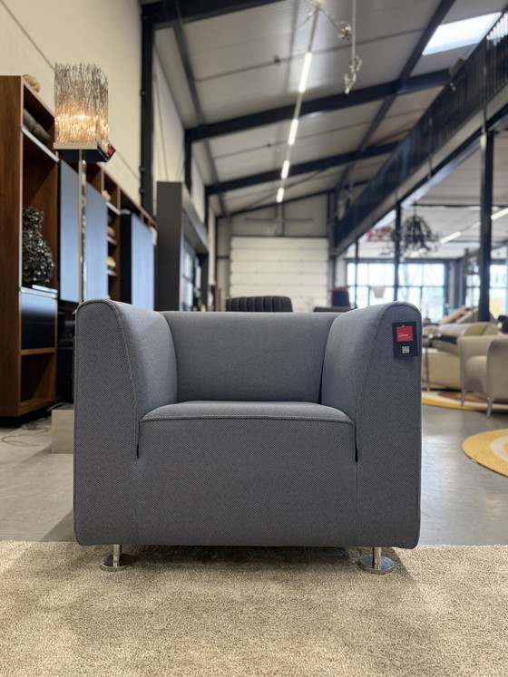 Image 1 of Gelderland 4800 Fauteuil Opera stof Blauw