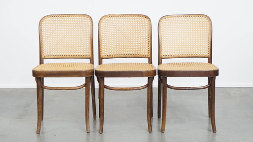 3 x vintage bistro chair in the style of Thonet